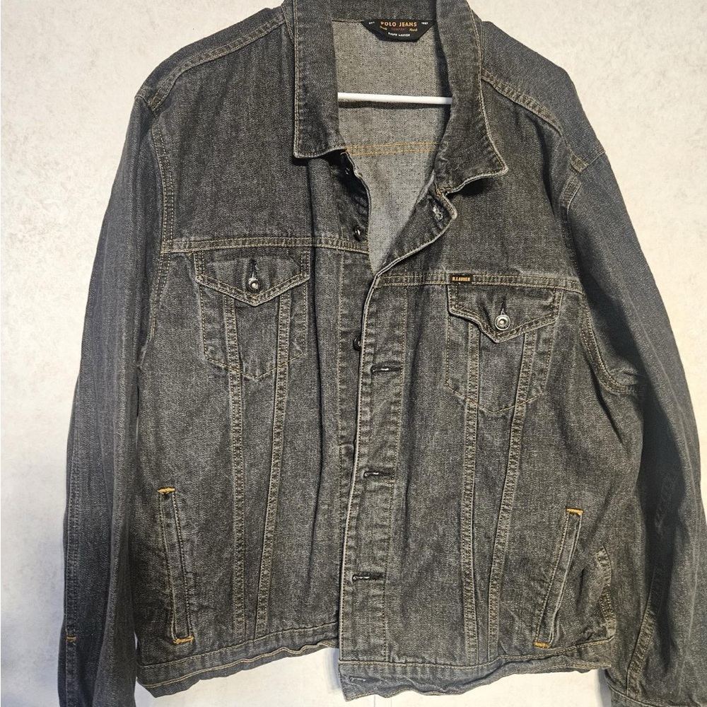 Ralph‎ Lauren Gray Denim Jacket
